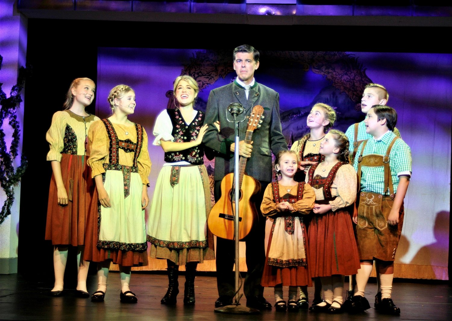 “The Sound of Music” runs through Sept. 26 at The Alhambra Theatre & Dining in Jacksonville.